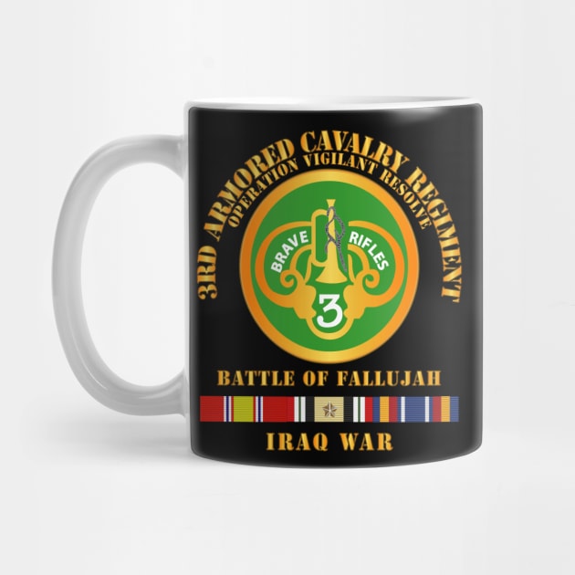 Army - 3rd ACR  w Iraq Svc - Fallujah - V1 by twix123844